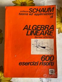 Algebra Lineare - 600 Esercizi svolti