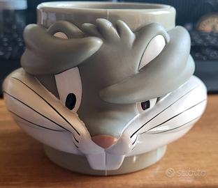 Tazza tridimensionale (3D) sagomata Bugs Bunny