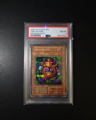 Yugioh Time Wizard Premium Pack PSA 8 Secret