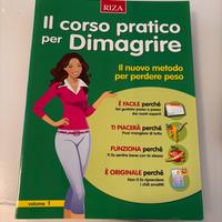 Corso pratico per dimagrire- corsi Riza , 3 volumi