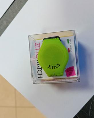 Orologio/braccialeZITTOverdeNuovo mai usato bello 