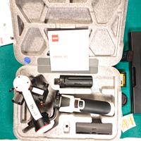 Gimbal Zhiyun Crane 3  bianco e nero 