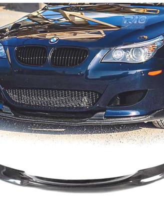 SPOILER LIP PER BMW E60 03-10 LOOK M5 CARBONIO