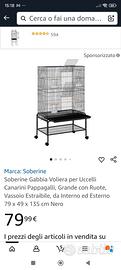 Gabbia per pappagalli