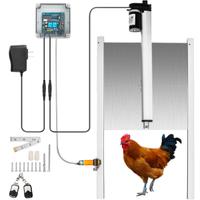 Apriporta Automatico per Pollaio da 12 V, 12,6x11,