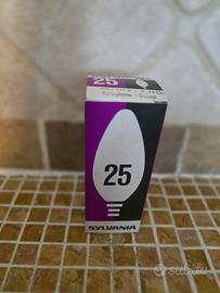 34 lampadine Sylvania tortiglione chiara E14 25W