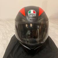 Casco AGV K1 Warm up Matt Black TgMS 57
