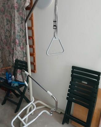 barra trapezio da letto + spondina laterale 
