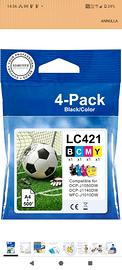 Cartucce compatibili per Brother LC421