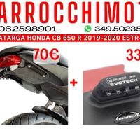 Portatarga Evotech CB650R / CBR650R 2019-2020