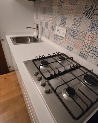 Cucina a scomparsa argigianale.