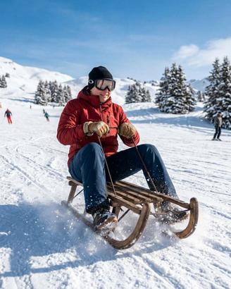slittino vintage DAVOS