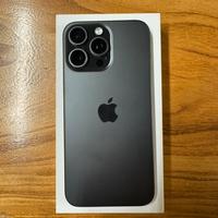 Iphone 15 pro max 256gb titanio nero