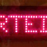 Insegna Led a testo scorrevole