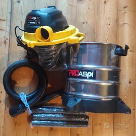 Aspiratore per liquidi e polvere, soffiatore