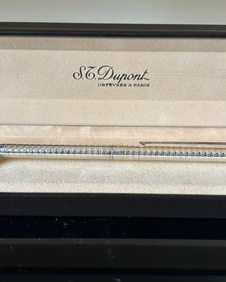 Penna a sfera Dupont laccata oro - 1987