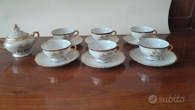 Servizio da Caffè Vintage Porcellana Bavaria