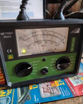 Tester di isolamento metriso 1000a