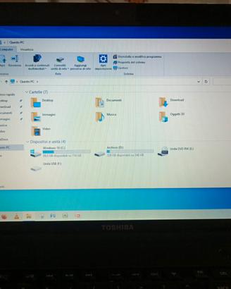 Toshiba Satellite L850 i7 RAM8GB HD500GB
