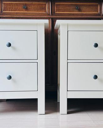 2 comodini Hemnes