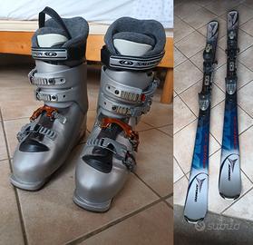 Sci Atomic 148cm + Scarponi Salomon 41 COME NUOVI