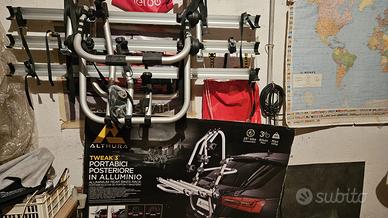 portabici posteriore Althura Tweak 3 per tre bici 