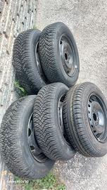 Ruote per 4 stagioni Fiat 600