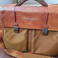 cartella Piquadro misto pelle