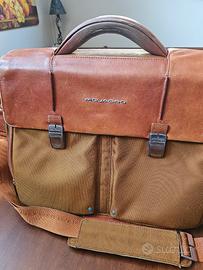 cartella Piquadro misto pelle