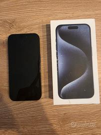 iphone 15 pro Blu 128 gb