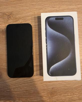 iphone 15 pro Blu 128 gb