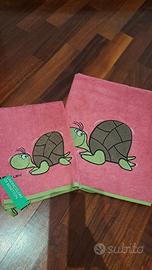 asciugamani benetton con tartaruga 