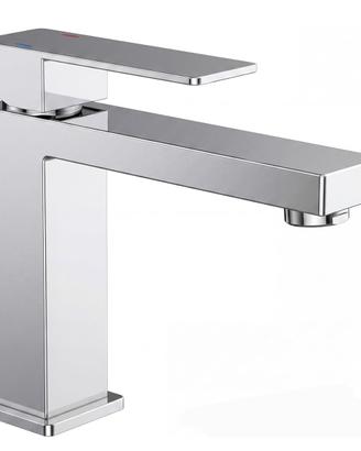Rubinetto Lavabo Bagno in Acciaio Inox