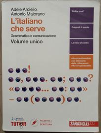 Libro scolastico di italiano 1° anno liceo scienti