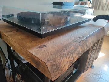 Mobile porta TV industrial fatto a mano