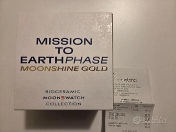 Swatch moonshine gold  cold moon