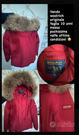 Woolrich  rosso bambina/o unisex