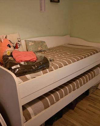 Letto doppio estraibile