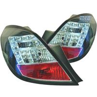 FANALI OPEL CORSA D 06-12 LED SFONDO NERO
