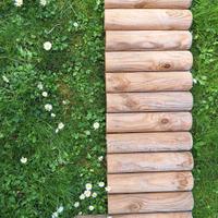 staccionata di legno