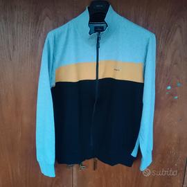 Felpa uomo senza cappuccio con zip