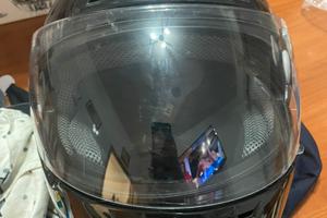Casco Moto Integrale B-SQUARE Nero Lucido