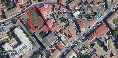 Terreno edificabile libero al centro di selargius