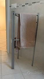 Portasciugamani da bagno inox