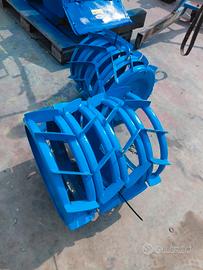 ruote ferro gemellate  motocoltivatore 