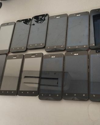 lotto smartphone  usati e funzionanti 