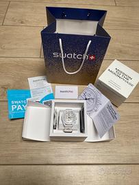 Omega x Swatch MoonSwatch - Snoopy Bianco