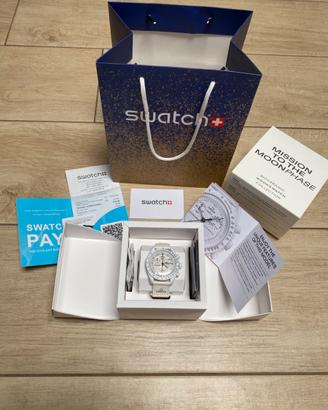 Omega x Swatch MoonSwatch - Snoopy Bianco