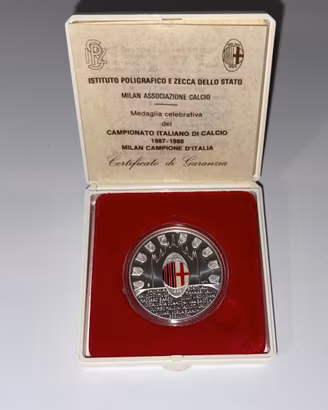 Medaglia Milan Campione d’Italia 1987-1988
