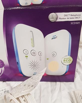 Audio baby monitor Philips Avent SCD501